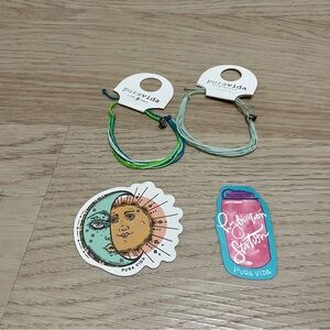 Pura Vida Blue Bracelets And Stickers